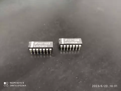 Circuito Integrado Lm709n Lm709 14 Pinos National
