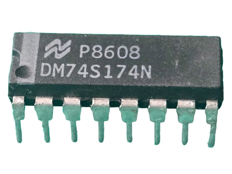 Circuito Integrado 74s174n 74s174 Texas