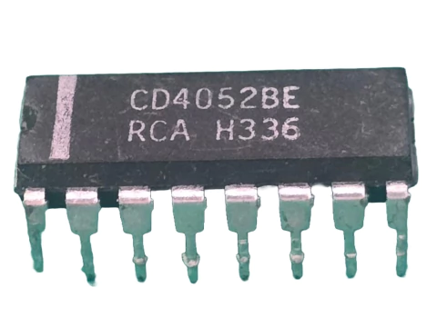Circuito Integrado Cd4052be Rca Usado