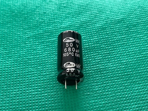 Capacitor Eletrolitico 680uf/50v 105° 12,5x25mm Pre Samwha