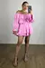 ARRAIAL - CONJUNTO CIGANINHA E SHORT ROSA - Pinkiê