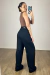 PANTALONA DETALHE PREGAS PRETA - comprar online