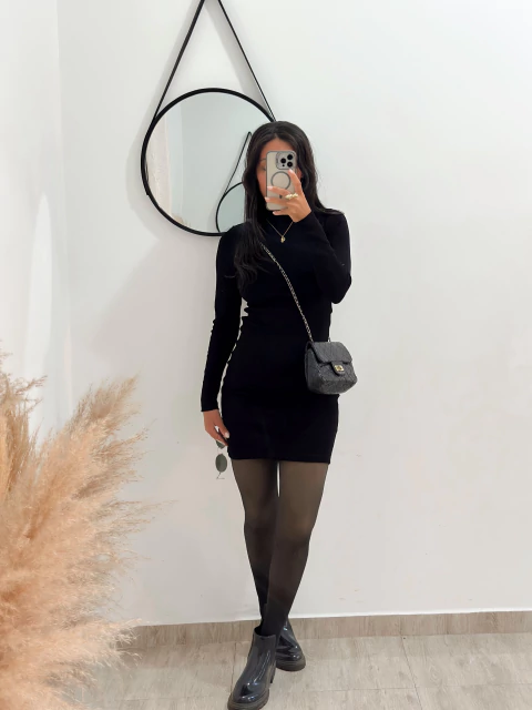 VESTIDO CANELADO - comprar online