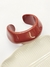 Bracelete aberto resina - VINHO - comprar online