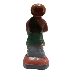 Imagem Orixá Oxóssi Candomblé Gesso 10 cm - comprar online