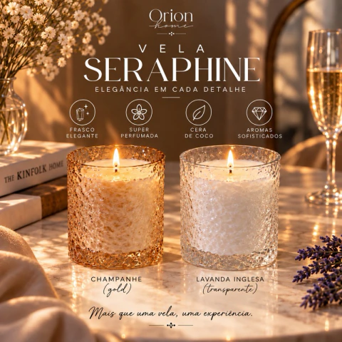 Vela aromática 350ml Seraphine