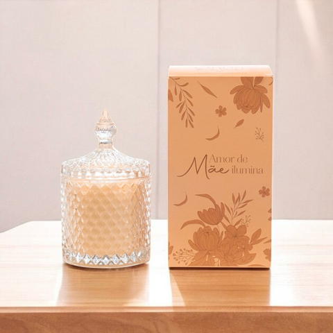 Vela Aromática 500g Dia de la Madre– Edição Especial , cera de coco , artesanal - Orion Home