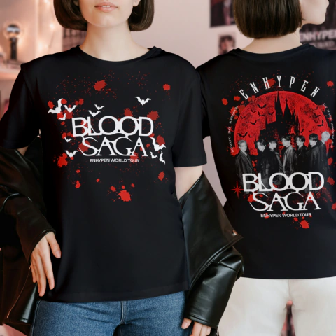 CAMISETA Blood Saga World Tour - Enhypen