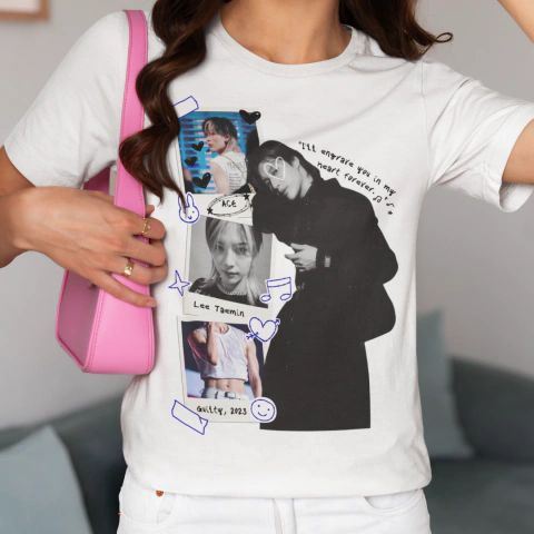 CAMISETA TAEMIN FAMOUS - SHINEE - comprar online