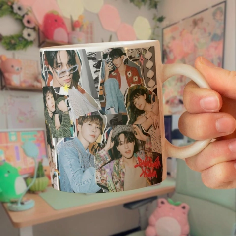 Caneca Seventeenth Heaven Colagem - SEVENTEEN - comprar online