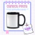 Caneca Carregando Paciência do Jungkook - BTS - DABI MagicShop