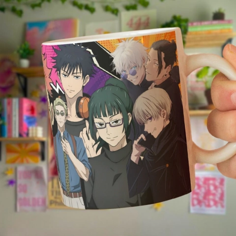 Caneca Jujutsu Kaisen