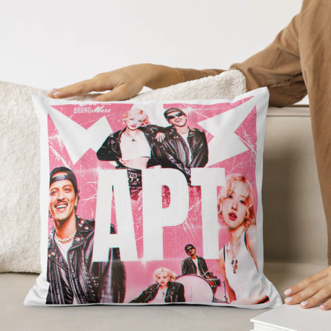 ALMOFADA - ROSE & BRUNO MARS APT - BlackPink