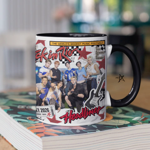 Caneca Stray Kids ROCK IN RIO 2026
