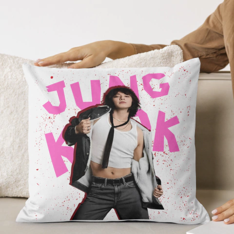 ALMOFADA - JUNGKOOK CK PINK - BTS - comprar online