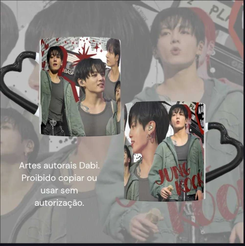 Caneca JungKook Arirang Tour Londres D1 - BTS