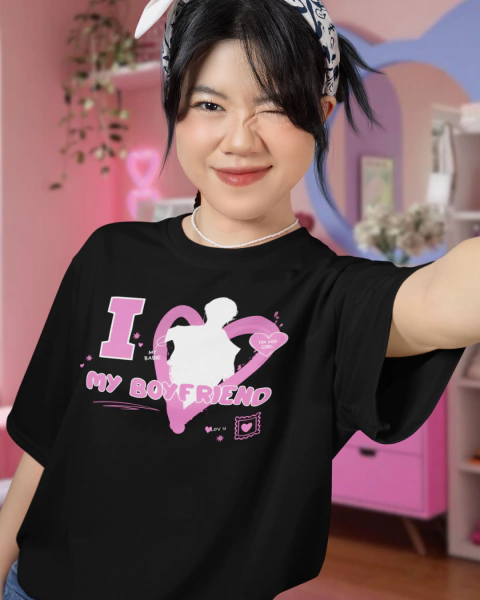 CAMISETA I Love my Boyfriend - PERSONALIZADO Ver. - comprar online