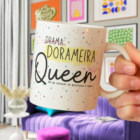 Caneca Dorameira Queen - comprar online