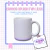 Caneca BossNoeul Candy Color - DABI MagicShop