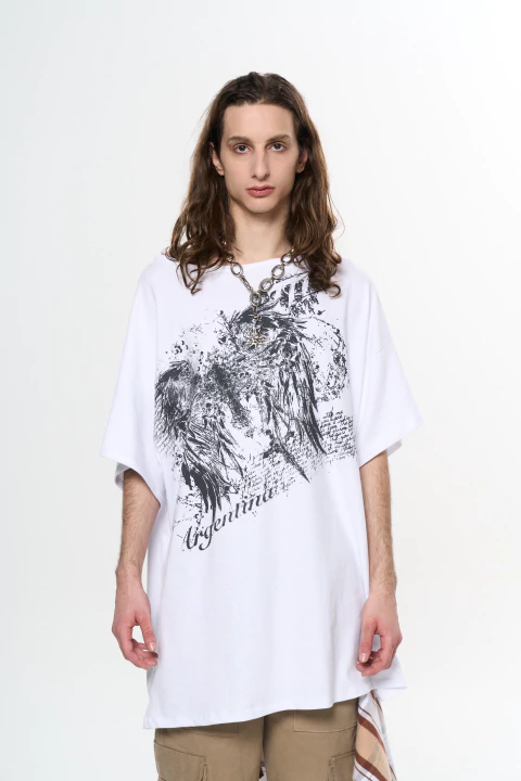 REMERA ARGENTINA - BLANCA