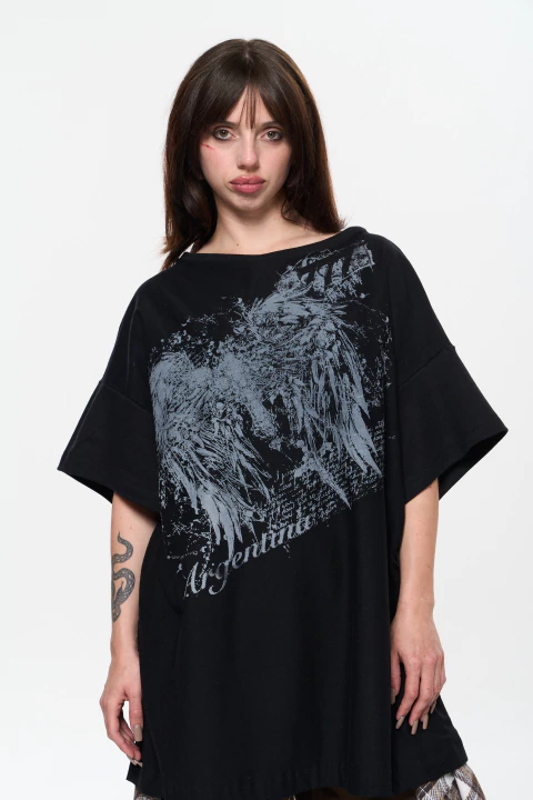 REMERA ARGENTINA - NEGRA