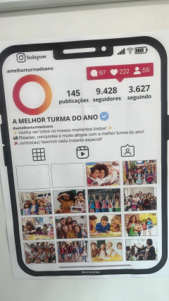 PAINEL - A MELHOR TURMA DO ANO - loja online