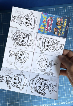 FESTA JUNINA - LIVRINHO PARA COLORIR na internet