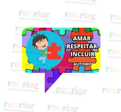 KIT - DIA MUNDIAL DA CONSCIENTIZAÇÃO DO AUTISMO - comprar online