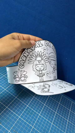 VISEIRA PARA COLORIR - CARNAVAL