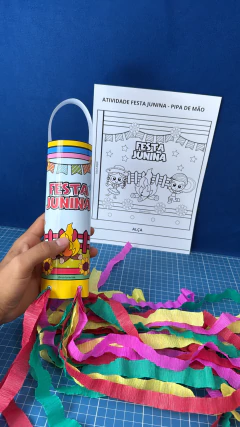 ATIVIDADE - FESTA JUNINA - PIPA DE MÃO - loja online