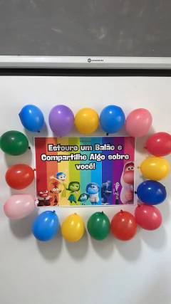 DINÂMICA - VOLTA ÀS AULAS BALÕES - DIVERTIDA MENTE 3 - Recriar Arte