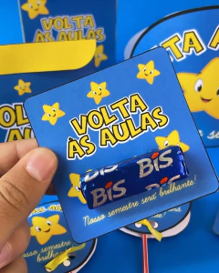 KIT LEMBRANCINHAS VOLTA ÀS AULAS - BRILHANTE - Recriar Arte