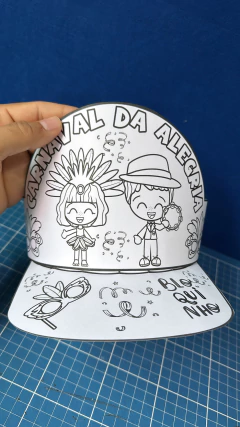 VISEIRA PARA COLORIR - CARNAVAL - comprar online