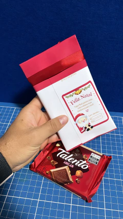 EMBALAGEM PARA CHOCOLATE TALENTO - NATAL na internet