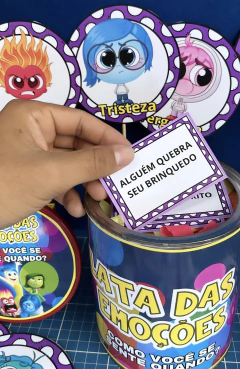 LATA DAS EMOÇÕES - DIVERTIDAMENTE - loja online