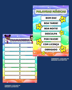 KIT SALA DE AULA - TEMA AMIGOS - loja online