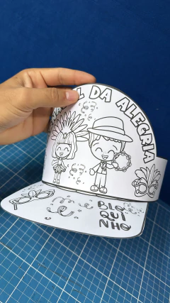 VISEIRA PARA COLORIR - CARNAVAL na internet