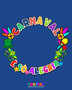MOLDURA CARNAVAL BAMBOLÊ - comprar online