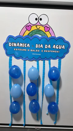 DINÂMICA - DIA DA ÁGUA - BALÕES - Recriar Arte