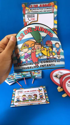 KIT DIA DE COMBATE AO TRABALHO INFANTIL