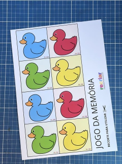 ATIVIDADE - PATINHO COLORIDO - Recriar Arte