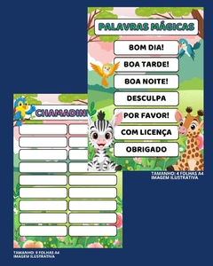 KIT SALA DE AULA - TEMA ANIMAIS - comprar online