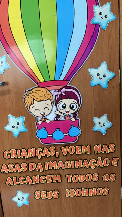 Imagem do MURAL PORTA - DIA DAS CRIANÇAS