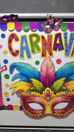 Imagem do MURAL CARNAVAL - MÁSCARA