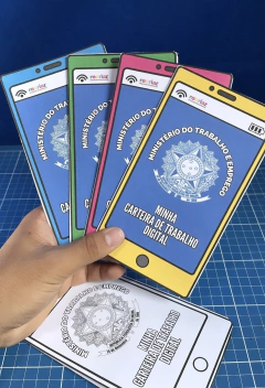 ATIVIDADE CARTEIRINHA DE TRABALHO DIGITAL - CELULAR - comprar online