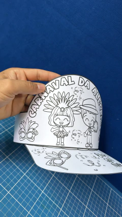 VISEIRA PARA COLORIR - CARNAVAL - loja online
