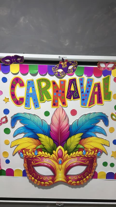 MURAL CARNAVAL - MÁSCARA
