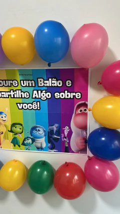 DINÂMICA - VOLTA ÀS AULAS BALÕES - DIVERTIDA MENTE 3 - loja online