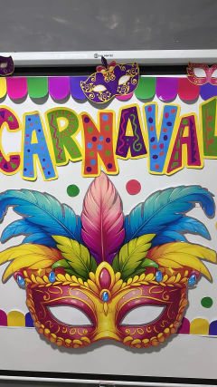 MURAL CARNAVAL - MÁSCARA