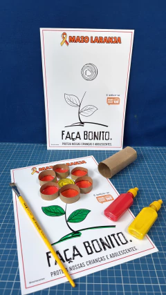 2 ATIVIDADE - FLORZINHA DO MAIO LARANJA 2 - Recriar Arte